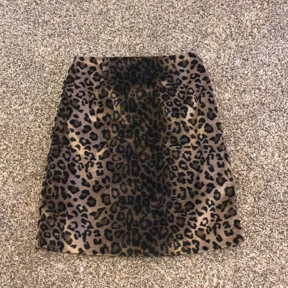 Focus 2000 Dresses & Skirts - Focus 2000 leopard skirt
